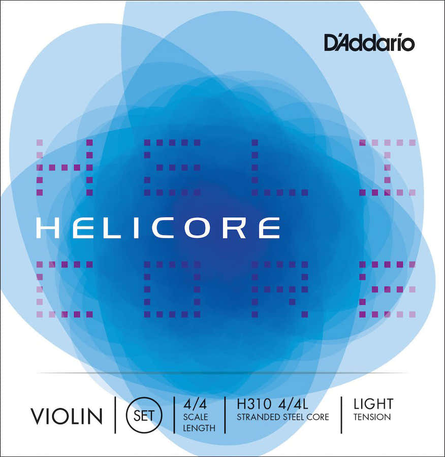 HELICORE VIOLIN STRING SET HELICORE NECK 4/4 TENSION LIGHT