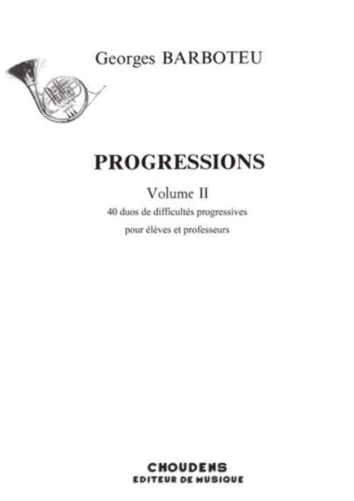 Barboteu Georges - Progressions Vol.2 - Cor