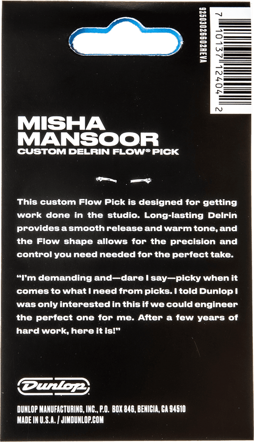 6 x 0,73mm Misha Mansoor Delrin Flow