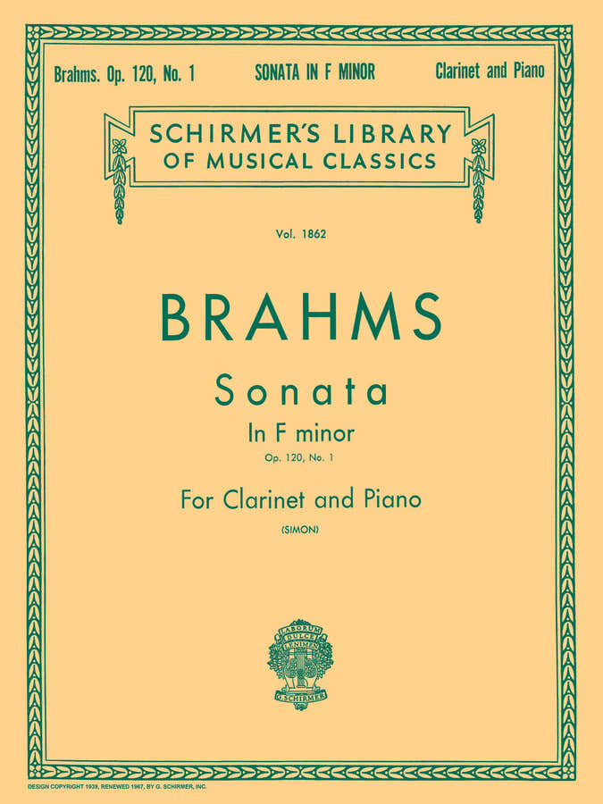 Sonata in F Minor Op. 120 No. 1