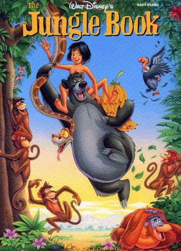 THE JUNGLE BOOK EASY PIANO - PVG