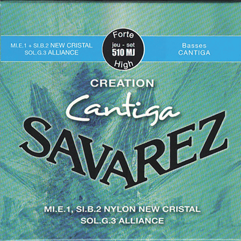 CLASSIC STRINGS CANTIGA CREATION BLUE SET STRONG GAUGES STRONG