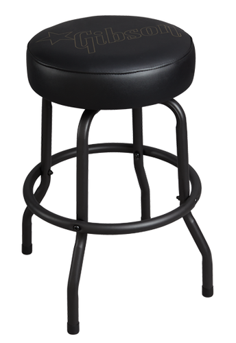 Taburete premium para tocar Logo de estrella Corto Negro