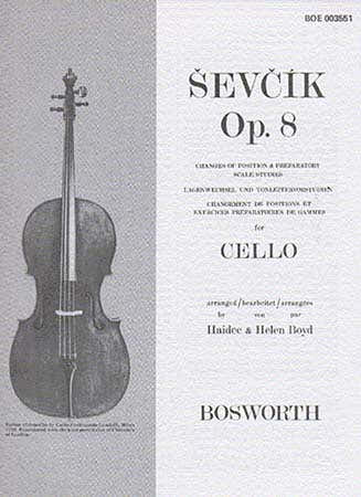 SEVCIK - ETUDES OP.8 CHANGEMENT DE POSITION - VIOLONCELLE