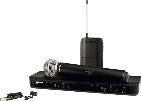 Shure Sistema HF combinado de solapa/de mano