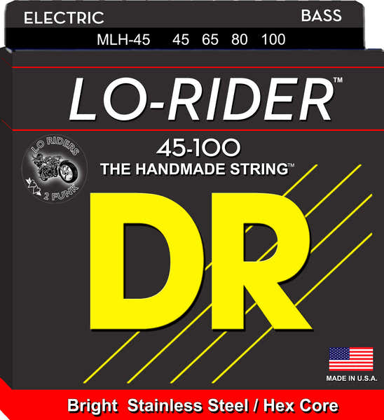 Dr Strings MLH-45 LO-rider Brillante 45-100