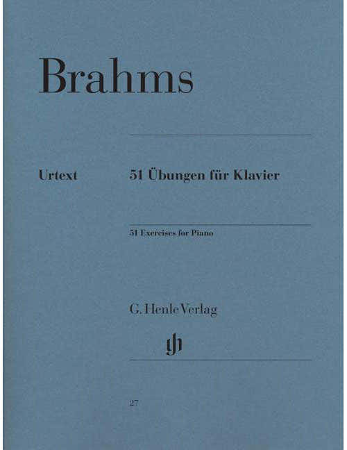 Brahms - 51 Exercises - Piano