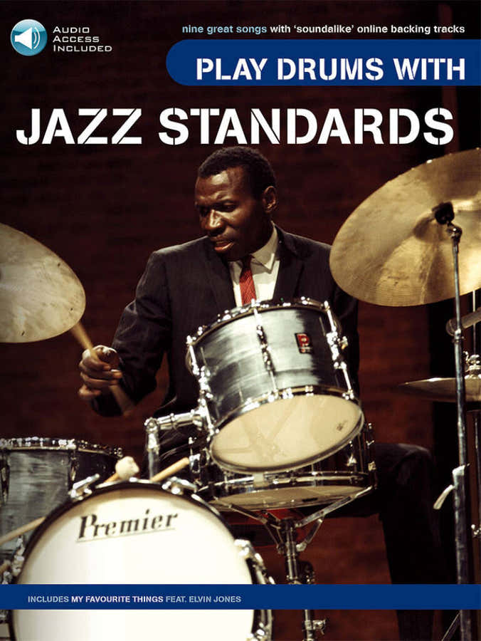 Toca la batería con estándares de jazz + Audio