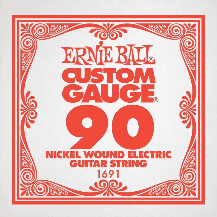 .090 NICKEL WOUND ELECTRIC GUITAR STRINGS