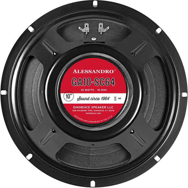 Eminence Signature GA10-SC64-16 10" George Alessandro