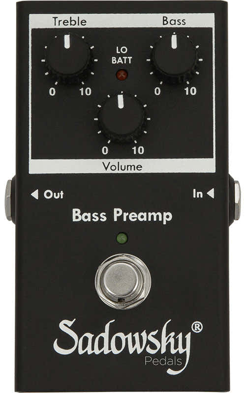 Preamplificador de bajo