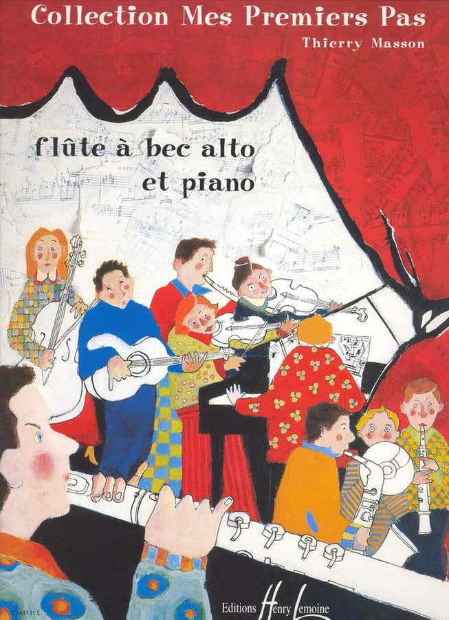 MASSON THIERRY - MES PREMIERS PAS - FLUTE A BEC ALTO PIANO