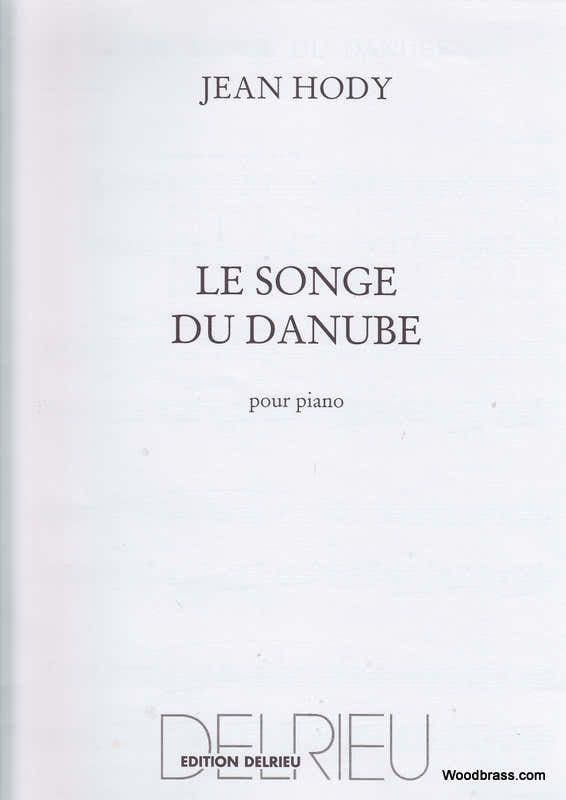 Hody Jean - Le Songe Du Danube - Piano