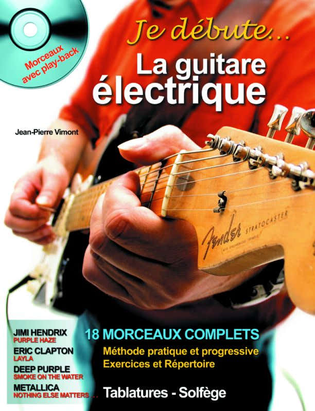 VIMONT J.P. - JE DEBUTE LA GUITARE ELECTRIQUE + CD