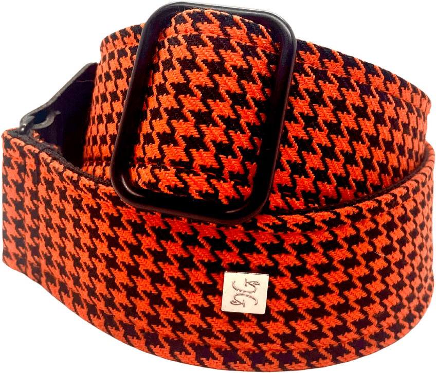Fly Hounds Tooth Orange