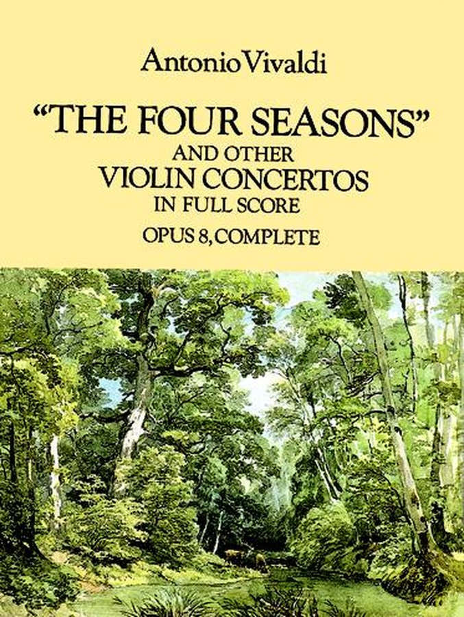 Vivaldi A. - Les Quatre Saisons et Autres Concerto Pour Violon Op.8 - Full Score