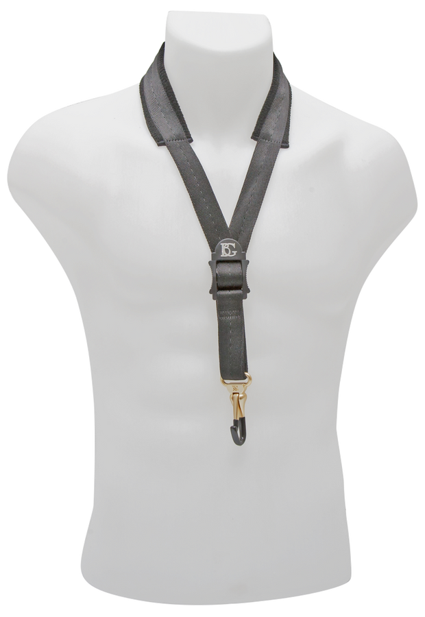 Cordón Confort Para Saxofón - Mosquetón De Metal