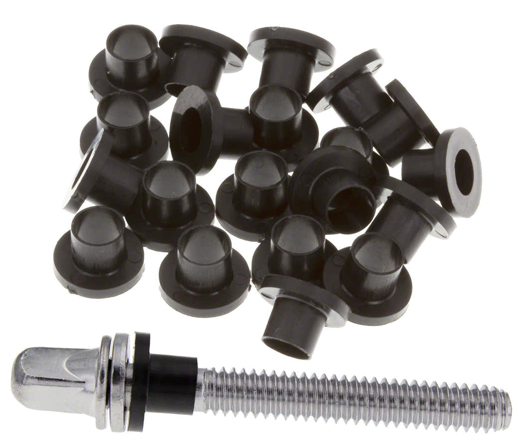 TRW20B - NYLON TENSION ROD WASHERS - BLACK (X20)