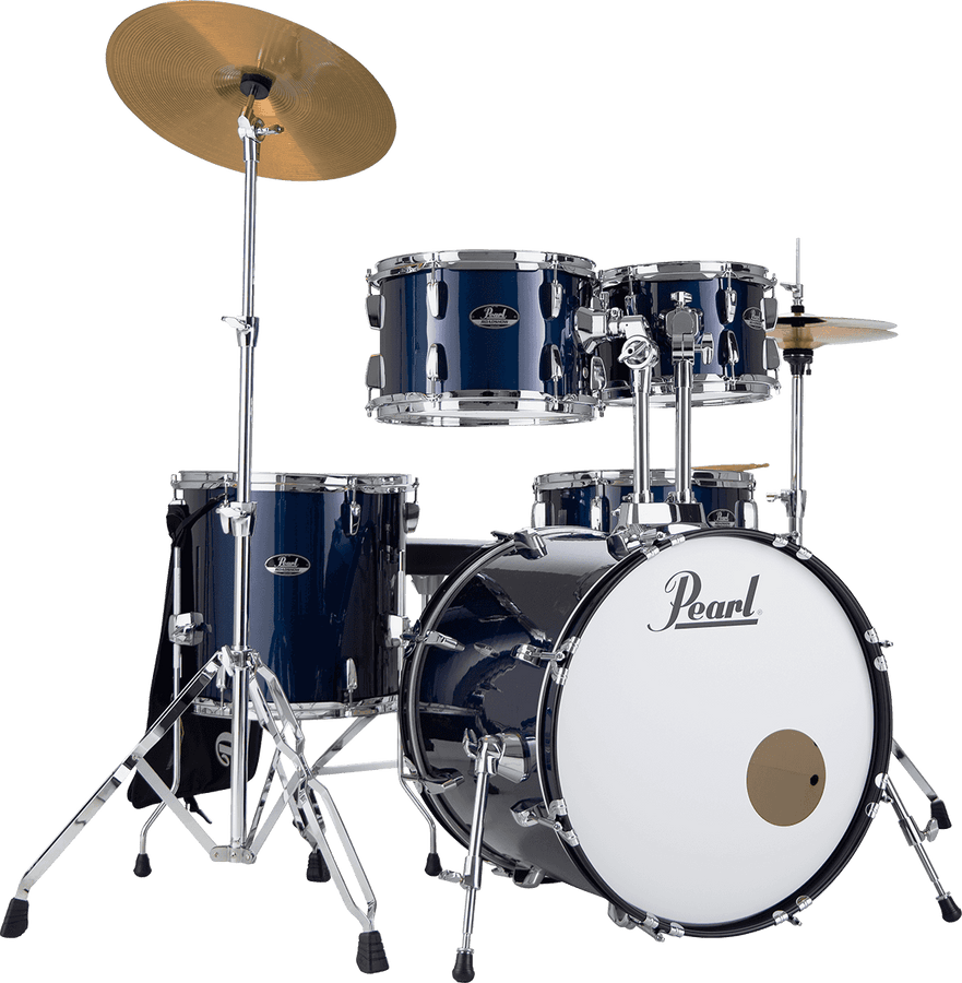 ROADSHOW FUSION 20 ROYAL BLUE METALLIC + SOLAR CYMBALS