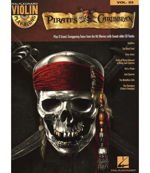 VIOLIN PLAY ALONG VOLUME 23 PIRATES OF THE CARIBBEAN + MP3 - VIOLIN