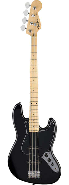 Jazz Bass estándar MN golpeador negro Black