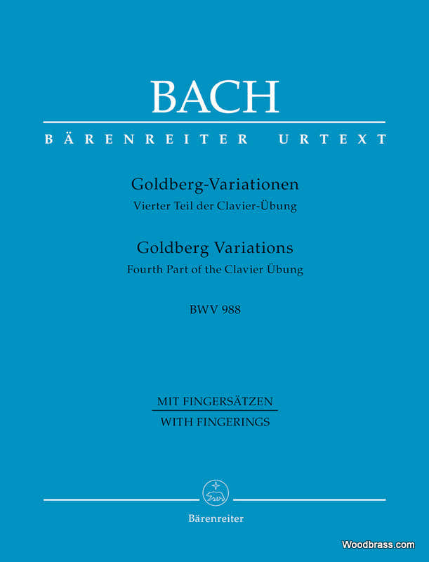 Bach J.S. - Goldberg Variations BWV 988