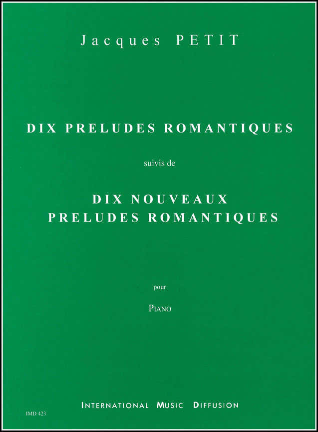 Petit - 1 Préludes Romantiques ... - Piano
