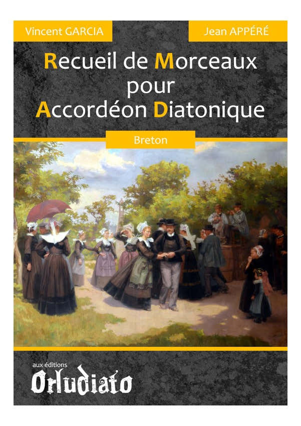 Vincent Garcia - Recueil De Morceaux Bretons Pour Accordeon Diatonique