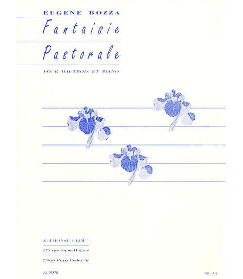 BOZZA EUGENE - FANTAISIE PASTORALE - HAUTBOIS & PIANO