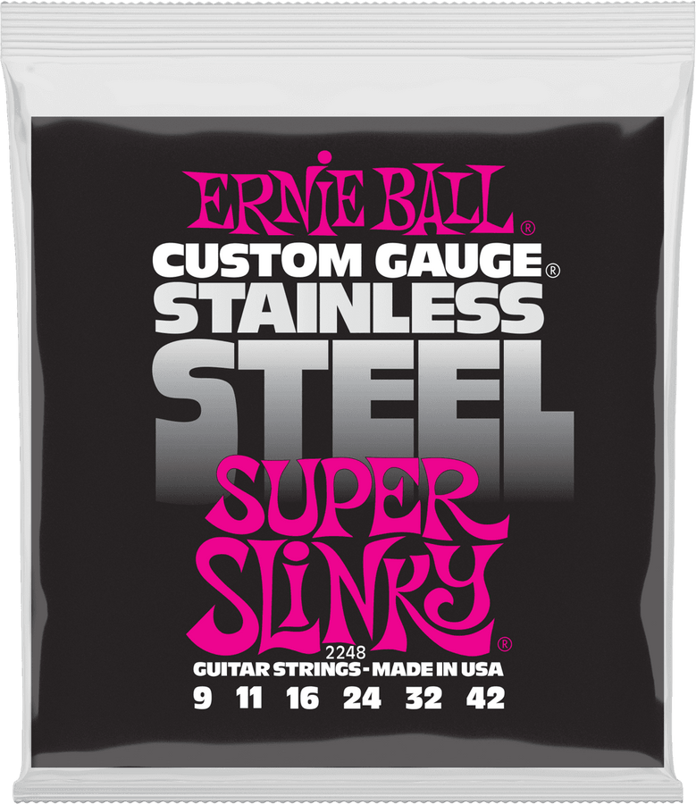 2248 Super Slinky de acero inoxidable 9-42