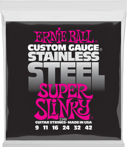 2248 Super Slinky de acero inoxidable 9-42