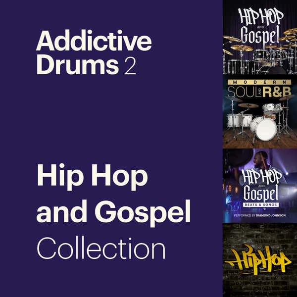 XLN Audio Addictive Drums 2 Colección Hip Hop y Gospel