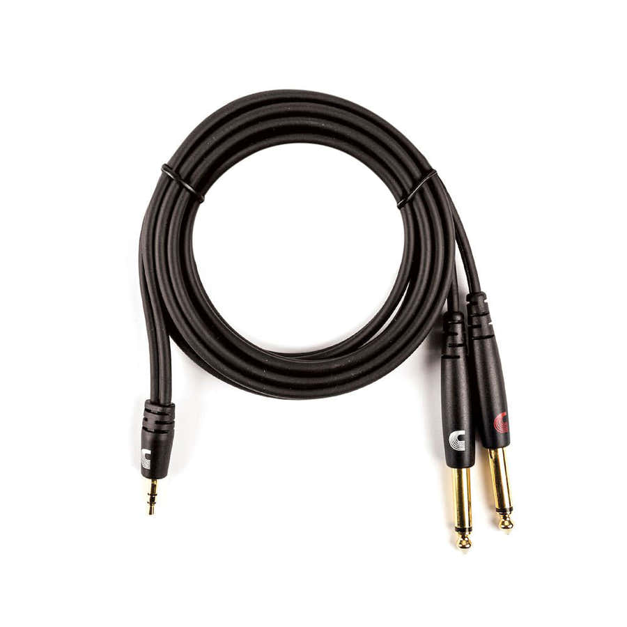 Custom Series 1/8 a dos cables de audio de 1/4