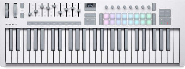 Novation Launchkey 49 MK4 Blanco