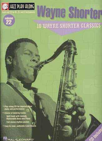 Jazz Play Along Vol.22 Wayne Shorter Bb Eb C Inst. Cd