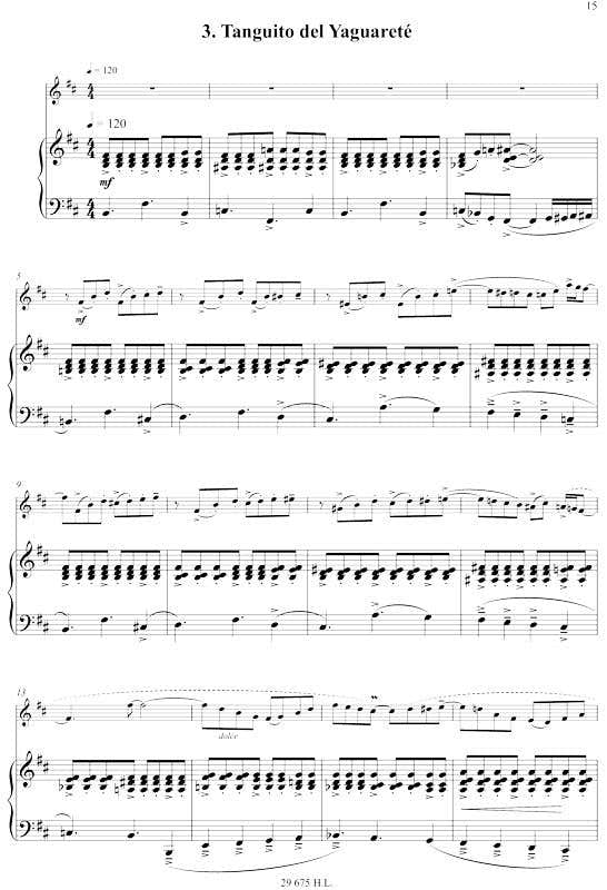 Teruggi - Miniatures Tangos Vol.2 - Instrument Mélodique et Piano