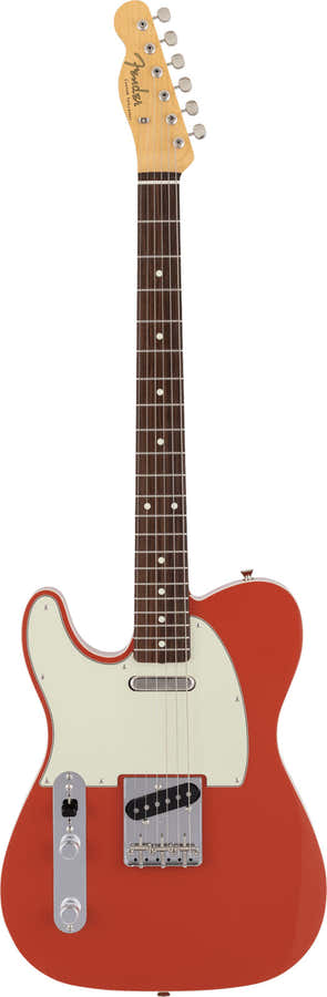 Telecaster Traditional Japan 60s Custom LH RW Rojo Fiesta