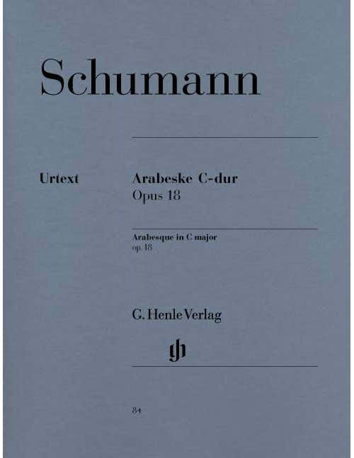 Schumann - Arabesque En Ut Majeur Op. 18 - Piano