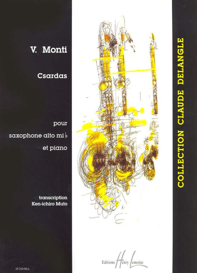Monti Vittorio - Czardas - Saxophone Mib Piano
