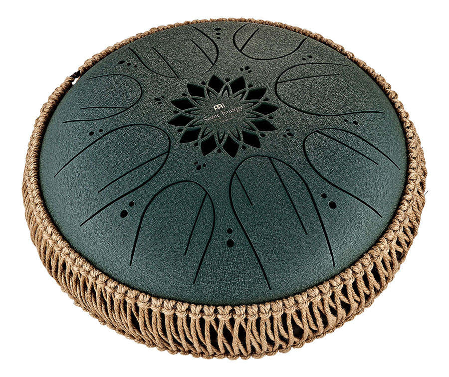 Tambor de lengüetas Medium Octave Sonic Energy Verde 432HZ