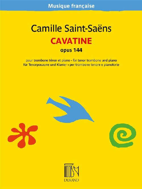 Camille SAINT-saens - Cavatine Opus 144 - Trombone Ténor et Piano