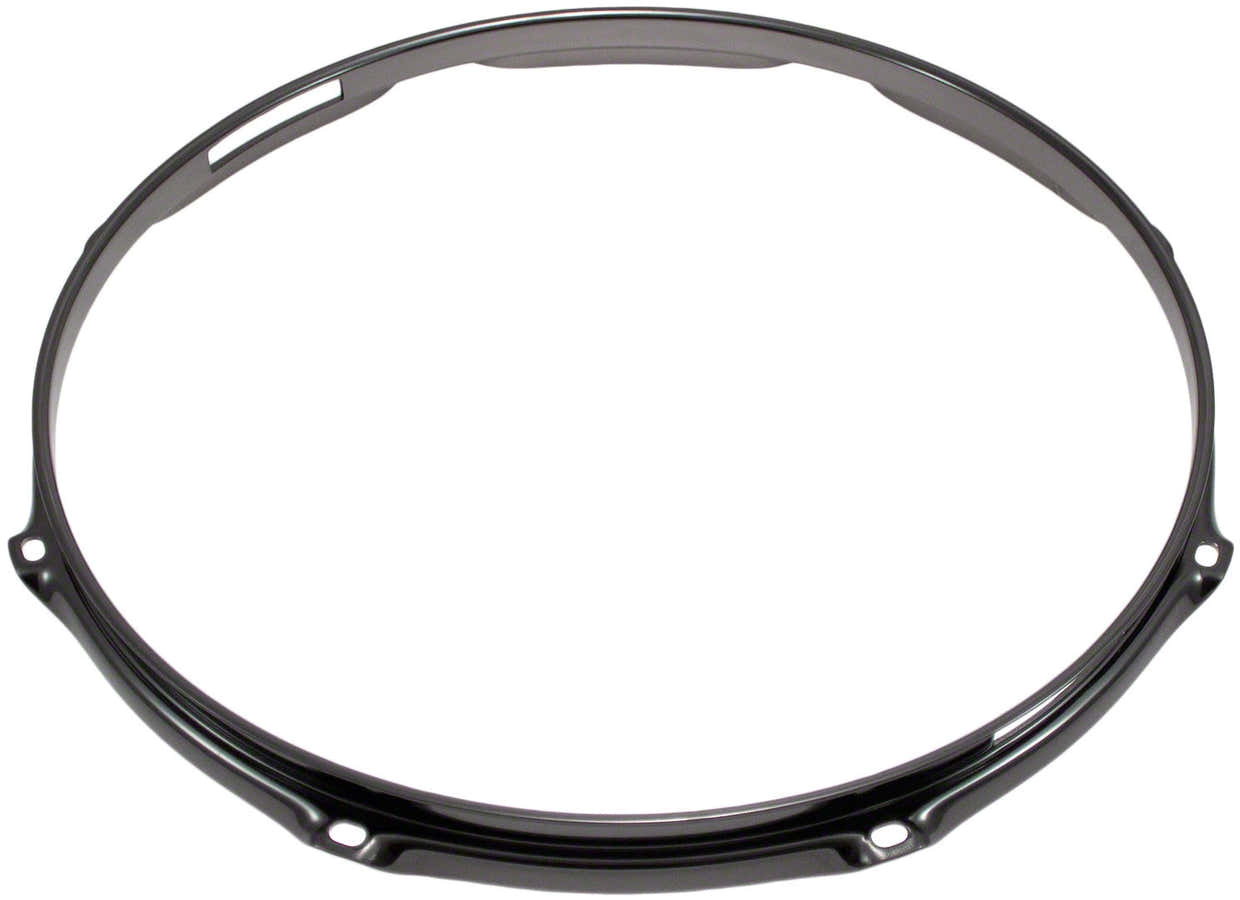 H30-13-8SBK - Aro 13" 8 Divisiones Bordonero Negro Super Tripla Brida 3.0mm