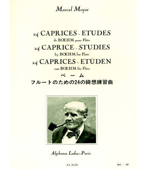 Moyse M. - 24 CAPRICES-etudes De Boehm - Flute