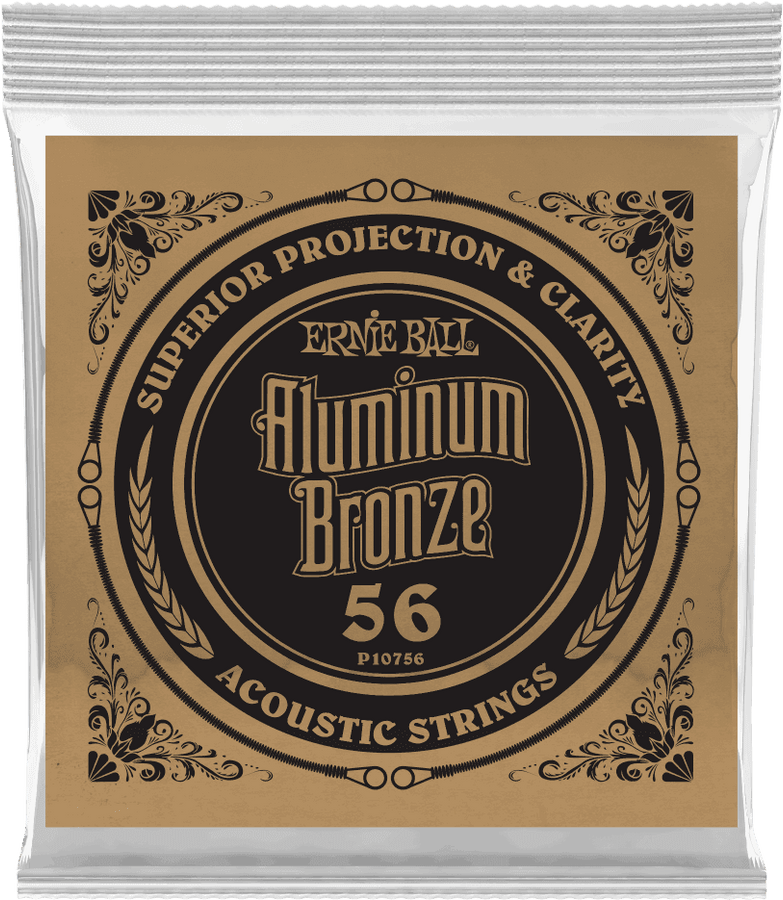 .056 ALUMINUM BRONZE WOUND ACOUSTIC GUITAR STRINGS
