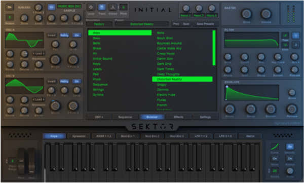 Initial Audio Sektor