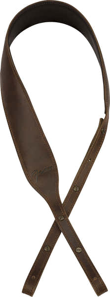 Paramount Correa de cuero para banjo marrón