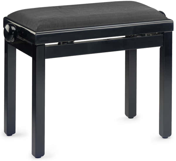 Stagg Banco para teclado PB39 BKP VBK Negro brillante