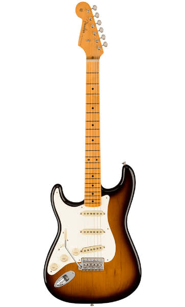 Stratocaster 1957 LH American Vintage II MN Sunburst de 2 colores
