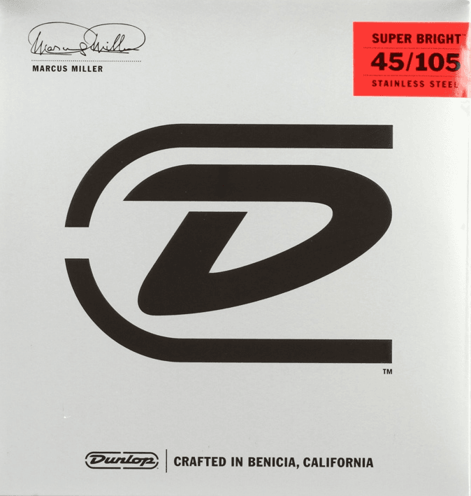 MARCUS MILLER SB STAINLESS STEEL MEDIUM BASS STRINGS!45-65-85-105