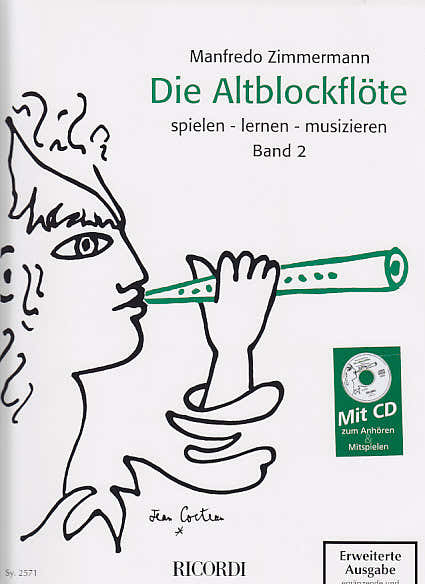 Zimmermann Manfredo - Die Altblockflote Vol 2 + CD
